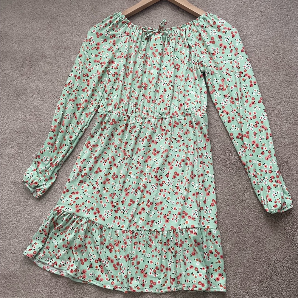 Floral dress kids large